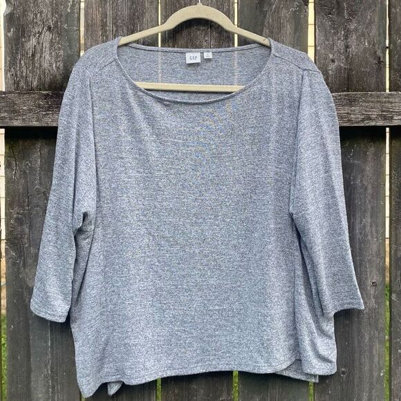 Gap Gray Dolman Sleeve Top | M - Picture 1 of 4